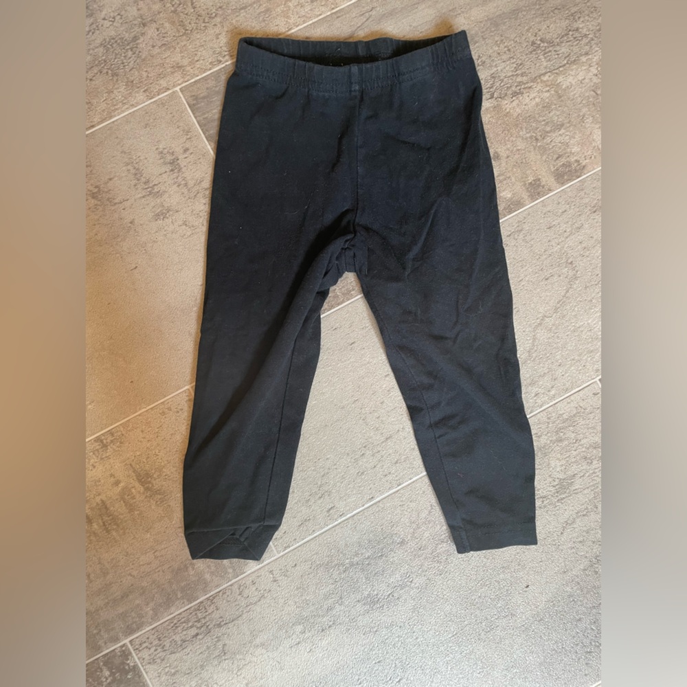 2/$10 Carter's Black Leggings